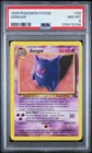 1999 POKEMON FOSSIL #20 GENGAR PSA 8