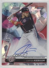 2020 Bowman's Best of Atomic Refractor 9/25 Carter Kieboom #B20-CK Auto 8mh