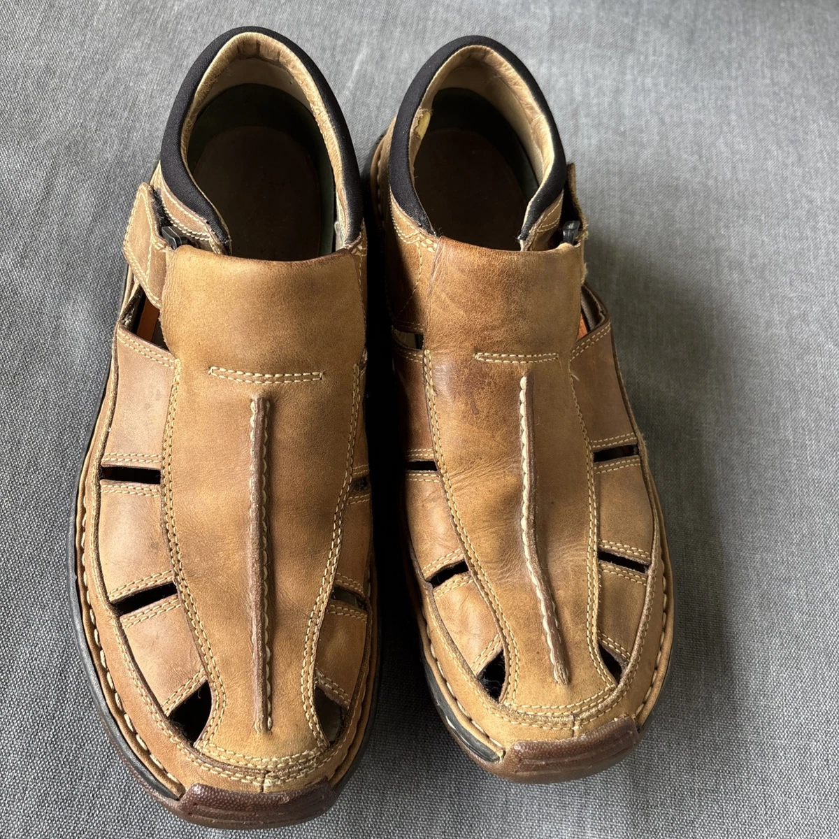 Timberland Altamont Fisherman Sandals Gorpcore Brown Leather 11.5 Timberland Altamont Altamont Fisherman Sandals Mens  main image 2