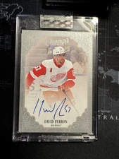 2023-24 Upper Deck Clear Cut Champ's Auto David Perron #C-DP Detroit Red Wings