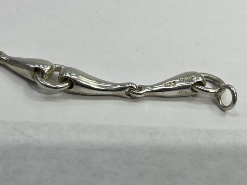Zina Sterling Silver Link Necklace - Picture 8 of 9