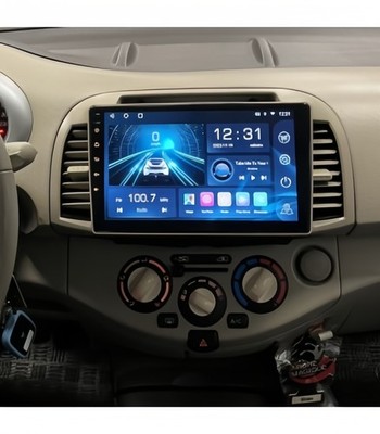 4+64G Carplay For Nissan Micra 3 K12 2002-10 Touch Screen Radio 9''Android 14 GPS