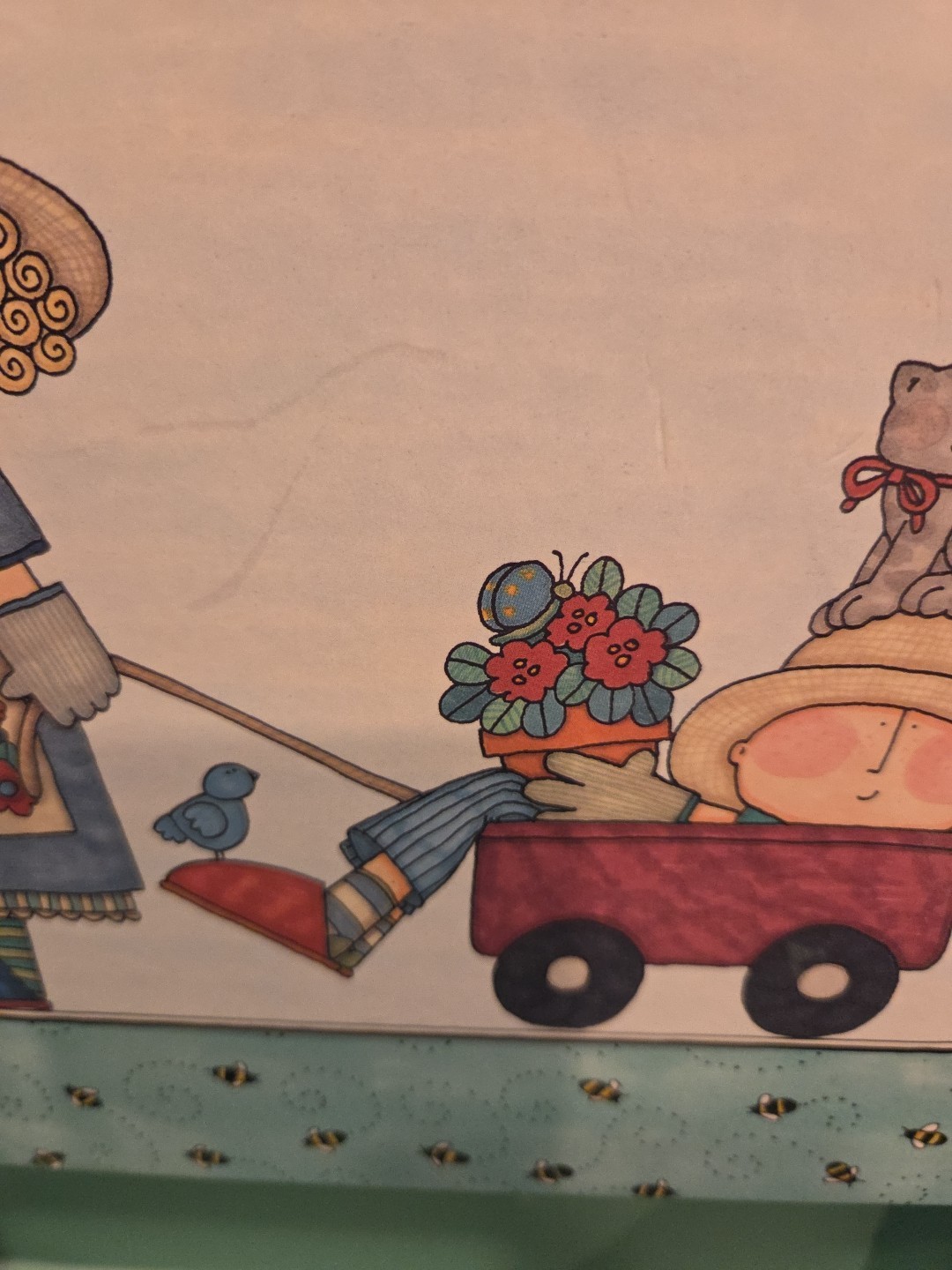 Lang And Wise Collectibles  My Red Wagon Box 1998 Sue DREAMER