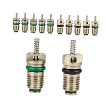 Car Air Conditioning Valve Core Kit, 12PCS R134A High Pressure Vehicle