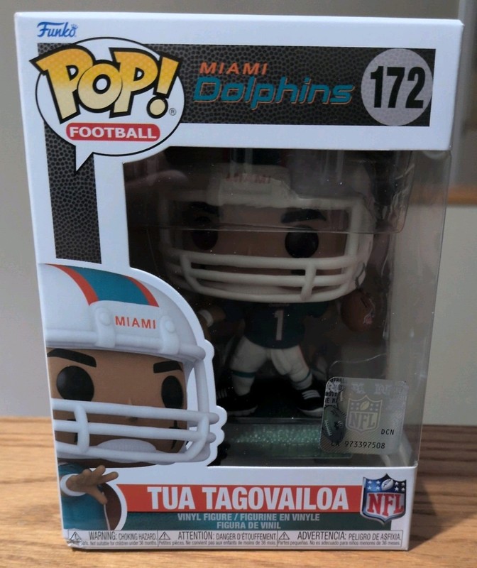 Funko NFL POP Tua Tagovailoa (Miami Dolphins) 