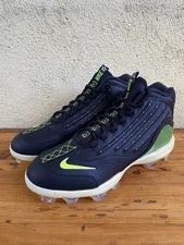 Nike Air Griffey 2 MCS Black Volt Baseball Cleats Mens Size 10.5 HF1579-001 New