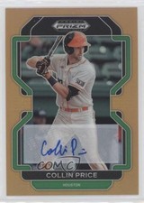 2022 Panini Prizm Draft Picks Neon Orange 9/20 Collin Price #PDP193 Auto 4z8