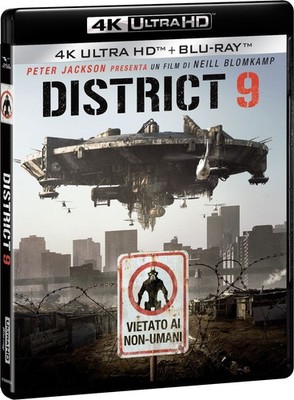 Blu-Ray 4K UHD - District 9 - Nichtmenschen verboten 2009 - Sony Pictures 