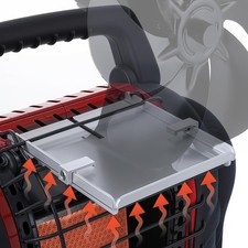 Wood Stove Fan Bracket for Heater, Multi-Purpose Heater Medium, silvery