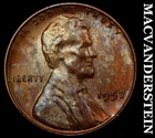 1957 Lincoln Wheat Cent- Choice Gem Brilliant Uncirculated Color #i3413