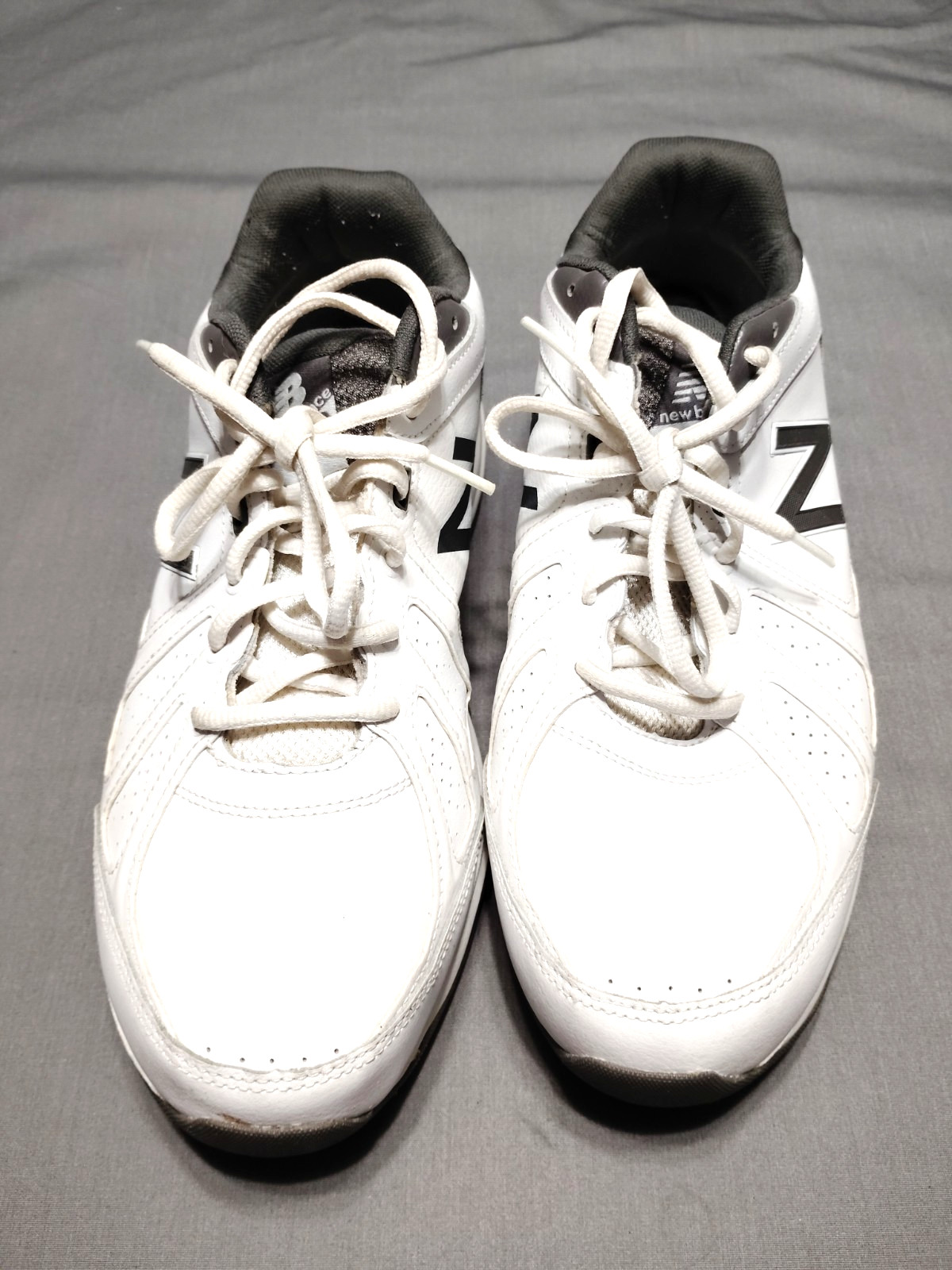 EUC-New Balance MX409 Cross-Training White/Black Athletic Sneakers Men 11 4E* image 2
