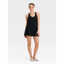 Women's Washed Jersey Active Dress - JoyLab  Black S