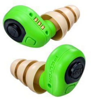 Peltor EEP100 Electronic Earplugs ABS Polymer 6 DB Earbuds Green: EEP-100