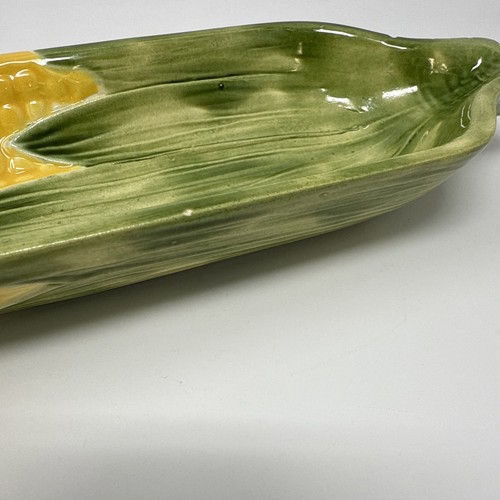 Holland Mold Vintage Ceramic Corn On The Cob Dish Signed, 12x3.5 In - Picture 6 of 9