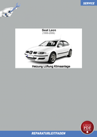 PDF Seat Leon 1 (1999-2006) Reparaturanleitung Heizung LüFtung Klimaanlage
