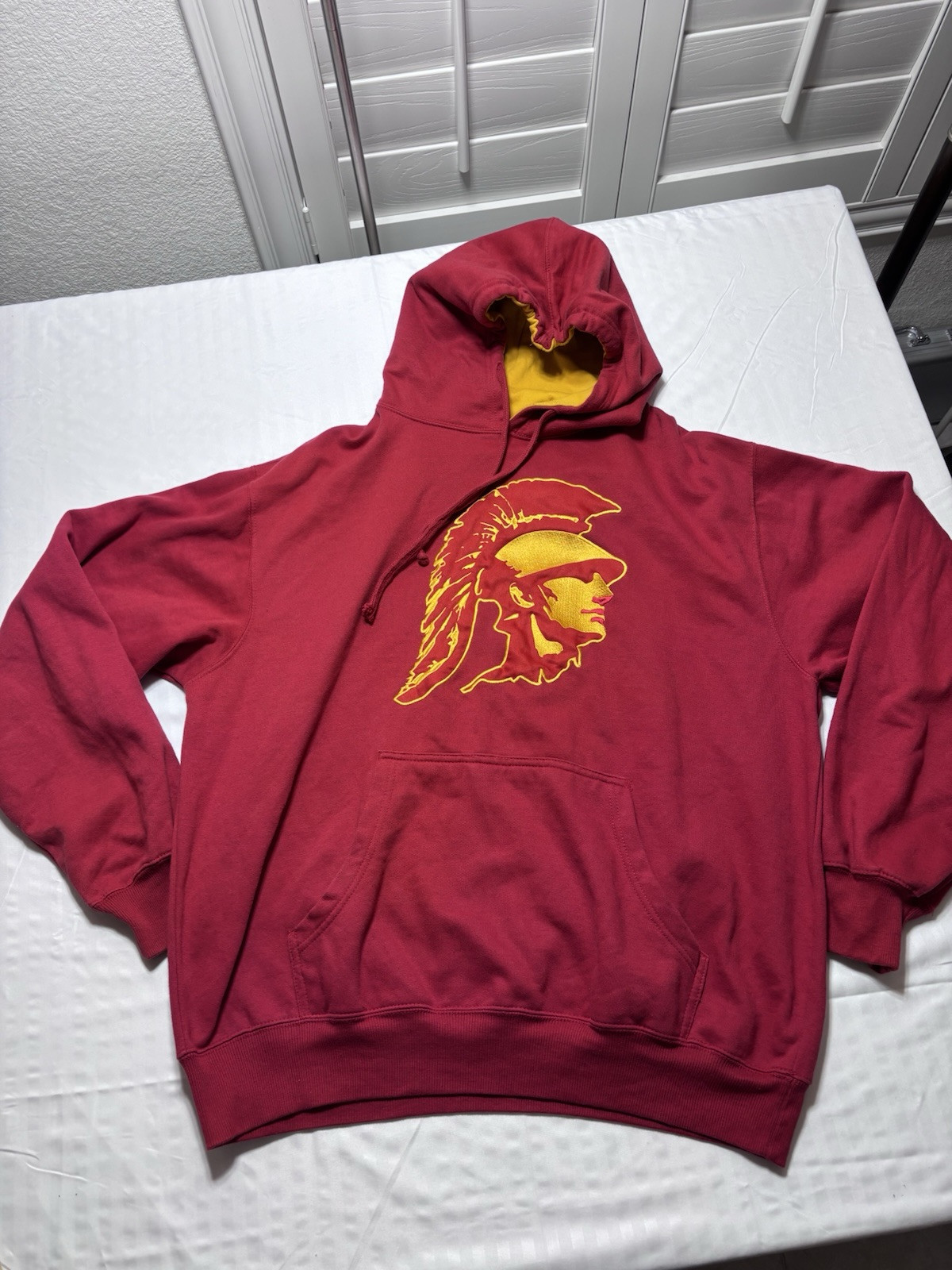 USC Trojans Authentic NCAA Pullover Hoodie Jacket for Adults Size XL