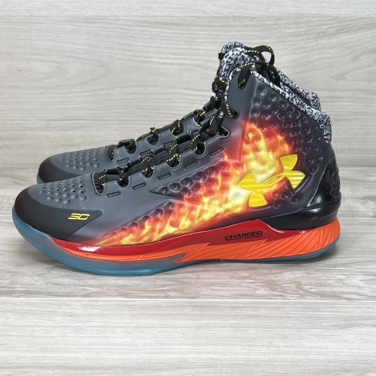 Under Armour Curry 1 Retro Curry Jam Basketball Shoes 3028138-001