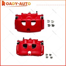 Front Brake Calipers w/ Bracket For Ford 2010 2011 F-150 Expedition Navigator