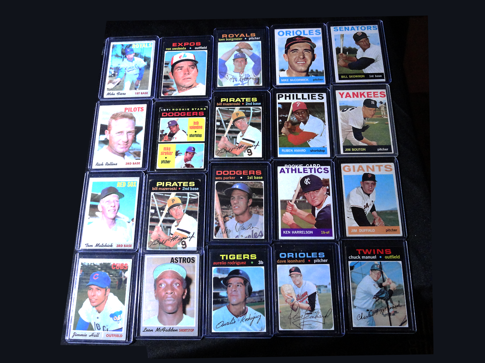 VINTAGE MLB BASEBALL COLLECTION LOT 1950s - 1970s | eBay