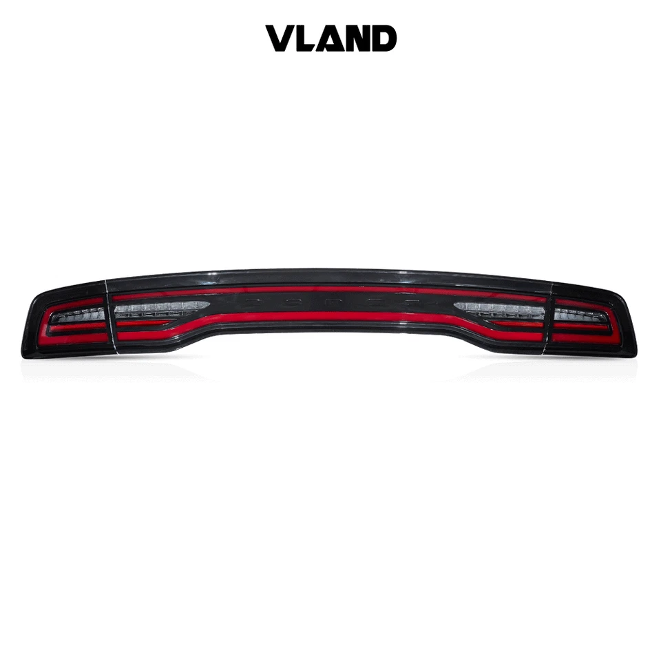 Conjunto de luces traseras LED VLAND para Dodge Charger 2011-2014 animación y secuencial Foto 2 de 4