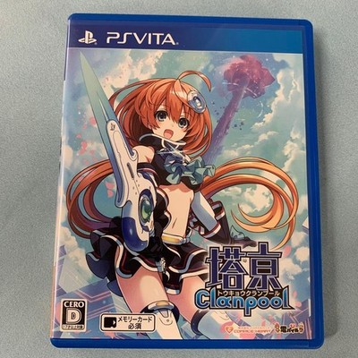 Tokyo Clanpool PSV PlayStation Vita Gebraucht Japanisch Ver mit Hülle Guter Z...