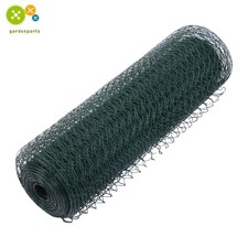 24In×100FT Chicken Wire Fencing Mesh Metal Floral Chicken Wire Fence Green 1" 0.42 per foot