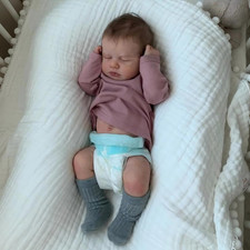 Zero Pam Lifelike Reborn Baby Dolls Silicone Full Body Boy 50CM Reborn Toddler D