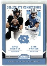 2017 Contenders Draft #3 Mitchell Trubisky Ryan Switzer Collegiate Connections