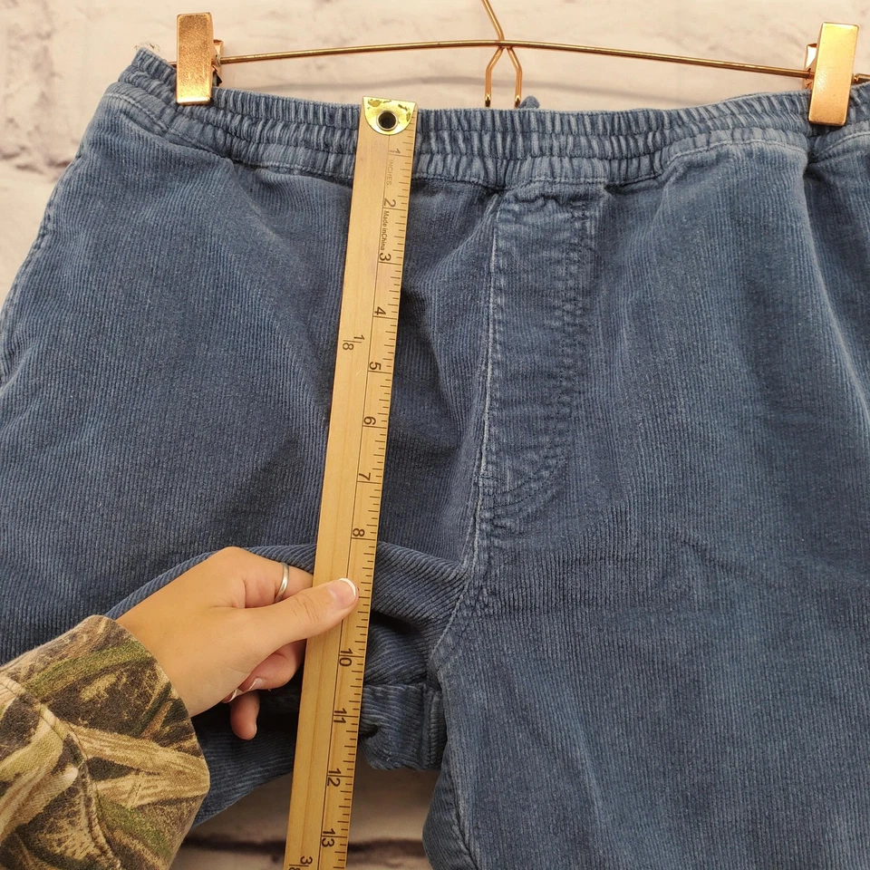 Volcom Shorts Mens Large Blue Frickin Elastic Short Corduroy Stretch A10113SQ - Image 4 of 4