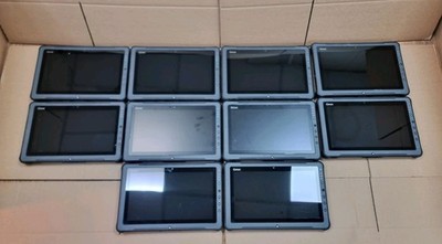 10 x Restposten Rugged Getac F110 Toughbook Tablet Core i5 4Gb RAM 128Gb M.2