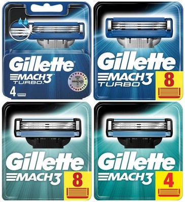 Gillette Mach3 Rasierklingen für Herren - Original óder Turbo