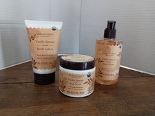 Tuscan Hills Vanilla Almond Scent Body Lotion Scrub Wash