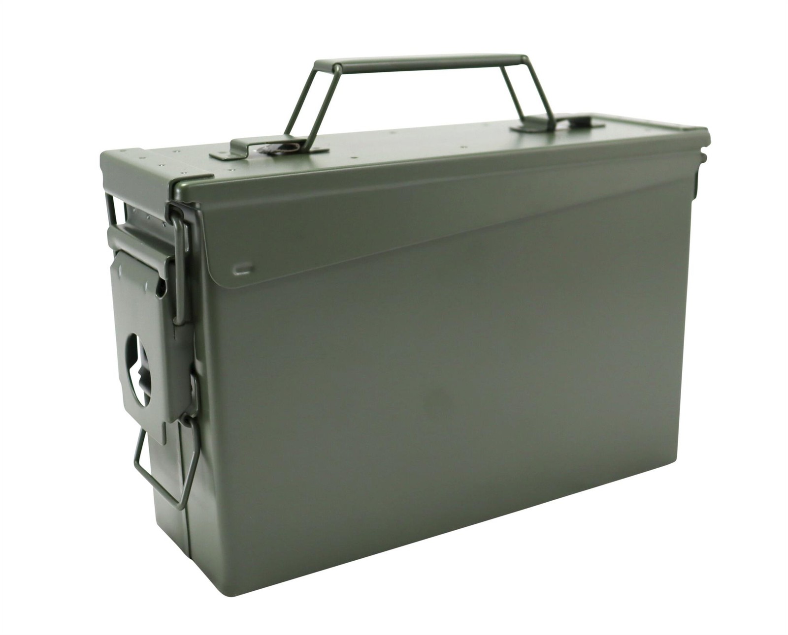 Kombat UK 30 Cal Ammo Tin, Heavy Duty Steel Military Army 30 Cal Ammo Tin
