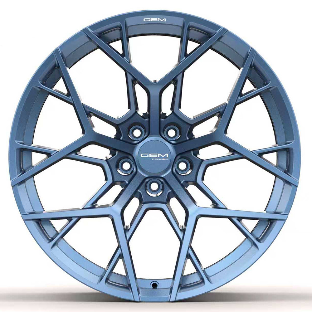 20"/21" GEM Forged GZR Style ZR1 Blue Wheels for McLaren 720S