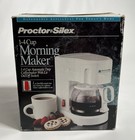 New Vintage Proctor Silex 40105 Morning Maker 1-4 Cup Mini Coffee Maker Pot