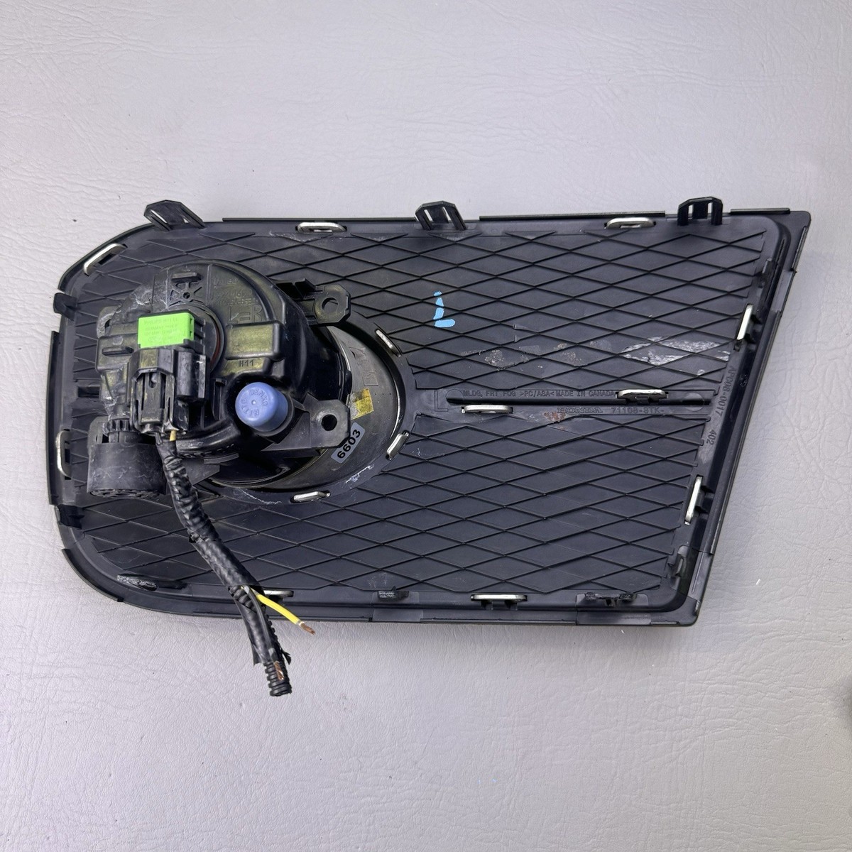 10-12 Acura RDX Front Left LH Side Fog Light Lamp Cover Bezel