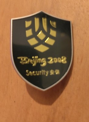 Beijing 2008 Olympic Security Pin