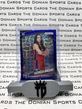2025 Panini Prizm WNBA Georgia Amoore #103 Blue Velocity Prizm RC