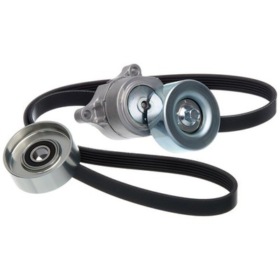 Gates 90K-38489B Serpentine Belt Drive Component Kit For 06-07 Subaru B9 Tribeca