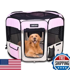 Jespet PPP-61PK Soft Dog Playpen Portable Carry Bag