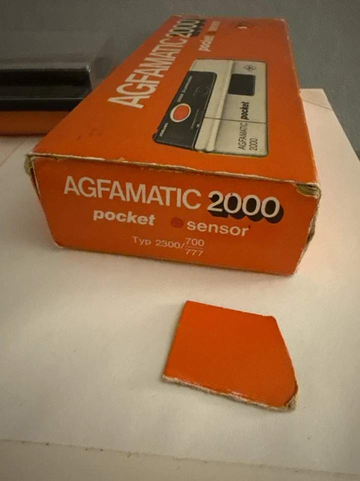 Agfa Agfamatic 2000 Pocket Sensor Camera  ORIGINAL BOX near MINT! - Image 4 of 4