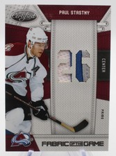 2010 Panini Fabric of the Game Paul Stastny PST 09/10 Patch