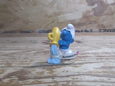 Vintage Schleich Peyo Schlumpf Figur Wasser gießen Neu mit Etikett D73527