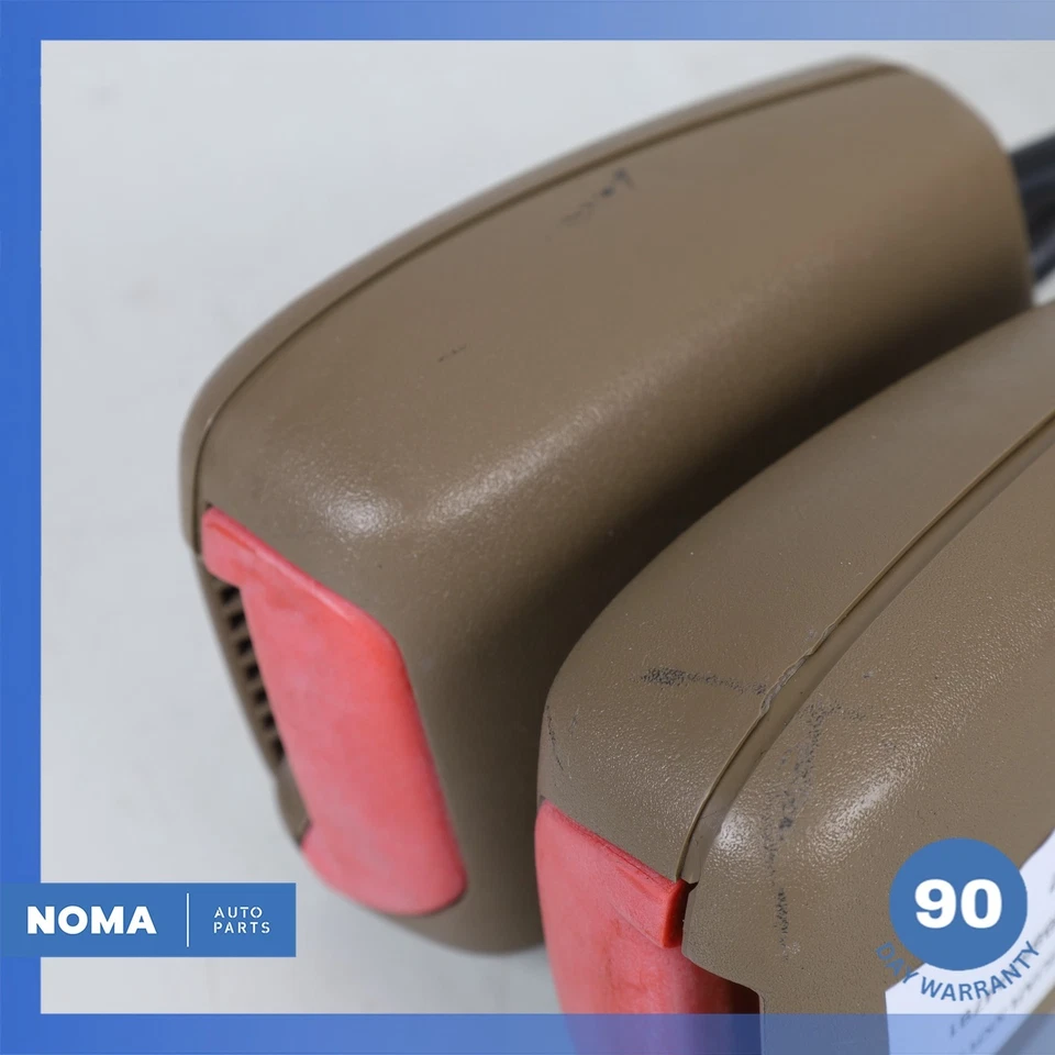 01-06 Jaguar X100 XKR XK8 Juego de hebillas de cinturón de seguridad trasero derecho y central OEM Foto 4 de 4