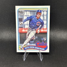 2024 Topps Series 2 1989 Topps Baseball Pete Crow-Armstrong Cubs #89B2-5 (RC)