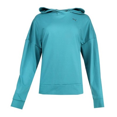 PUMA Cloudspun Pullover Hoodie Womens Green Casual Outerwear 52576222