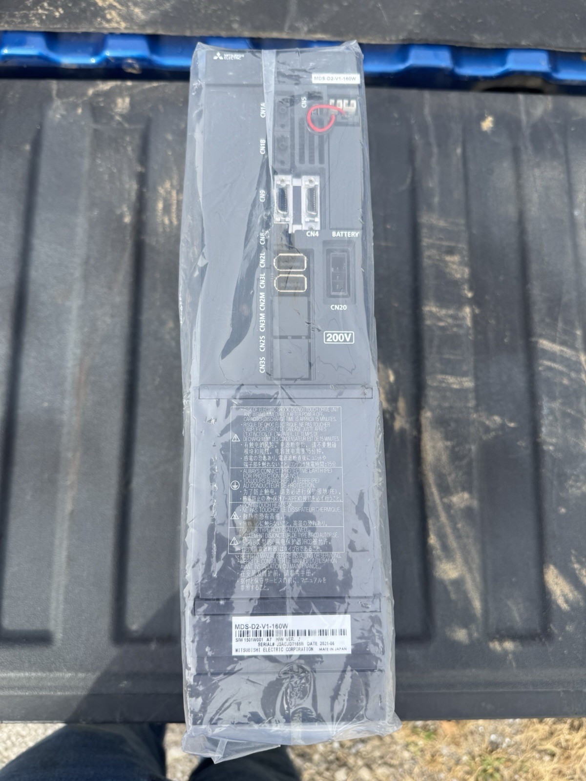 Mitsubishi MDS-D2-V1-160W Servo Amp Freshly Rebuilt