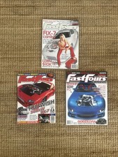 Fast Fours And Rotaries Magazines Mazda Rx7 FD And FC Cover Bundle X 3