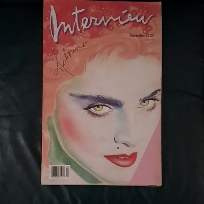 Interview Magazine December 1985 MADONNA Music Issue