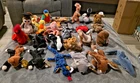 Ty Beanie Babies LOT of 24 in photo ~ Vintage Stuffed Animals w TAGS 1990s Plush